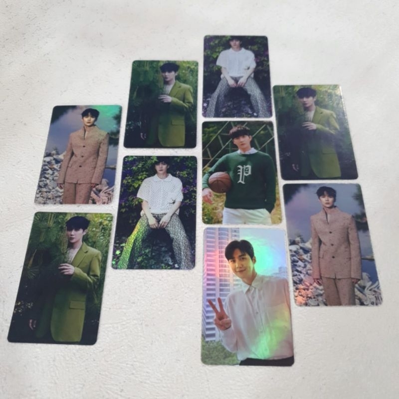 PHOTOCARD HOLOGRAM KIM SEON HO 2 SISI DEPAN BELAKANG