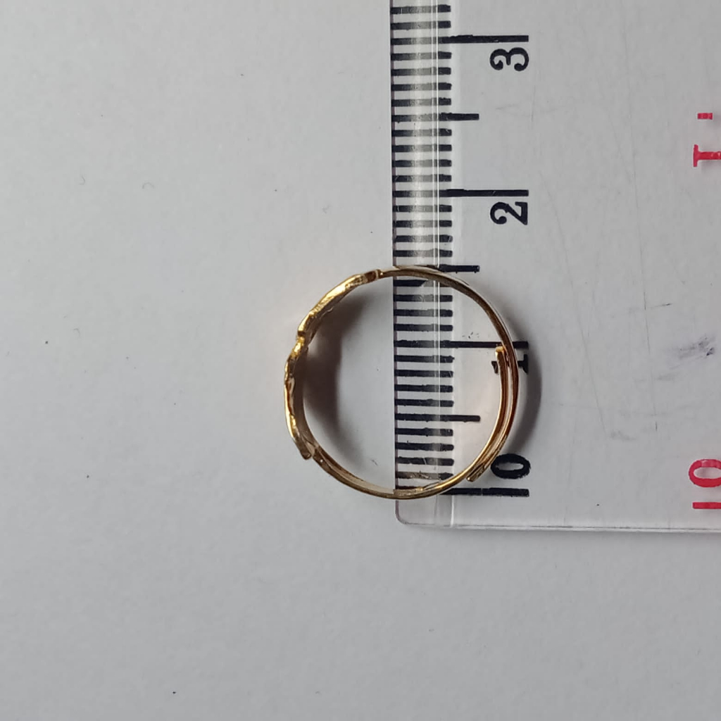 Cincin Anak Emas 17K - 1 Gr Kadar 750 - 5314