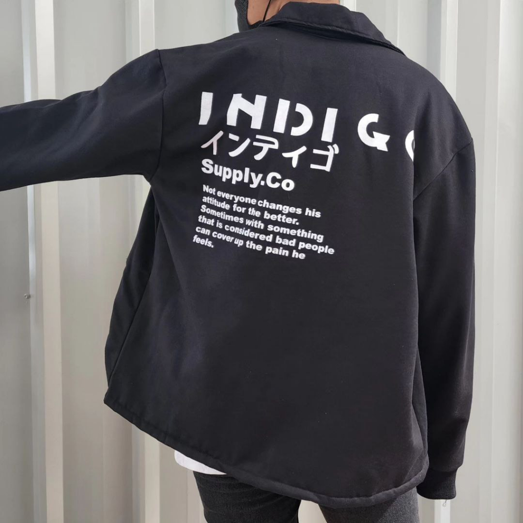 Nara.Grosir - Indigo Jaket l Jaket Pria Terbaru