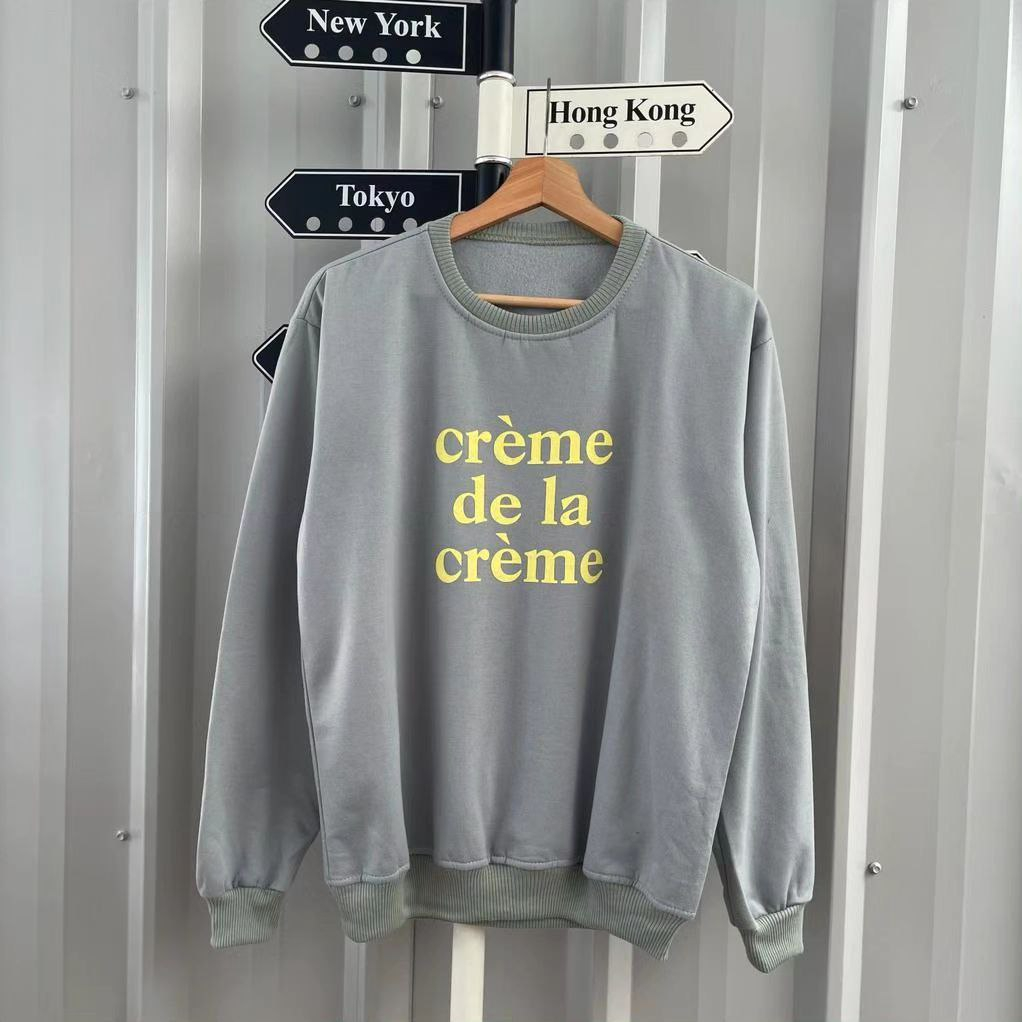 Nara.Grosir - Creme de la Creme Sweater l Sweater Unisex Terbaru