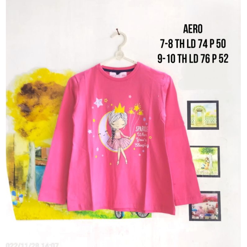 Kaos Lengan Panjang Anak Aero Nevada