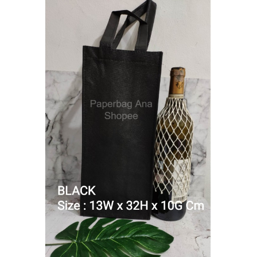 

Wine Bag Spunbond Polos (20 pcs) - Goodie / Tote - 13x32x10 cm