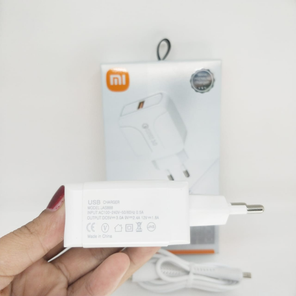 PROMO CASAN CHARGER OPPO JY008 / S200 BRAND ALL BRAND USB MICRO 3.A SMART FAST CHARGER