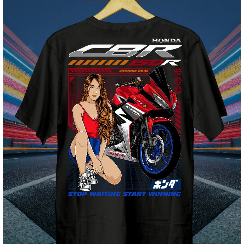 Kaos Motor CBR 150 R Facelift // Kaos CBR 150 R Facelift