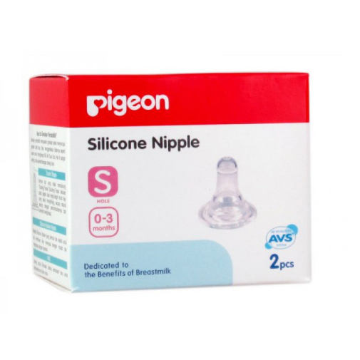 PIGEON SILICONE NIPPLE S/M/L / DOT PIGEON ISI 2