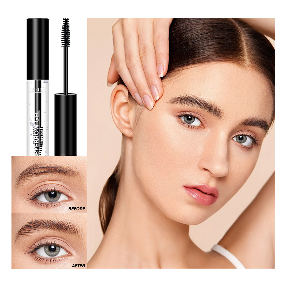 SANIYE Eyebrow Gel Fixer &amp; Maskara Transparan Tahan Lama Alis Makeup M310