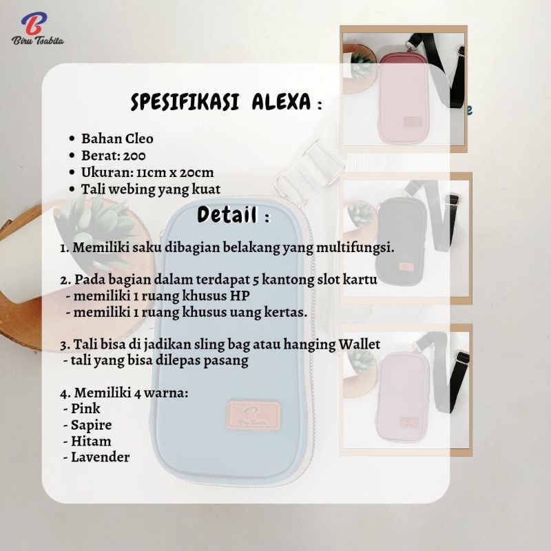 ALEXA HANGING BY BIRU TSABITA TAS WANITA MURAH