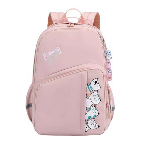 BACK TO SCHOOL Tas Ransel Sekolah SD Tas Anak 4 Kucing Lucu Gemoy