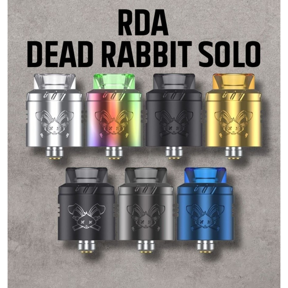 HELLVAPE DEAD RABBIT SOLO RDA 22MM AUTHENTIC By HELLVAPE