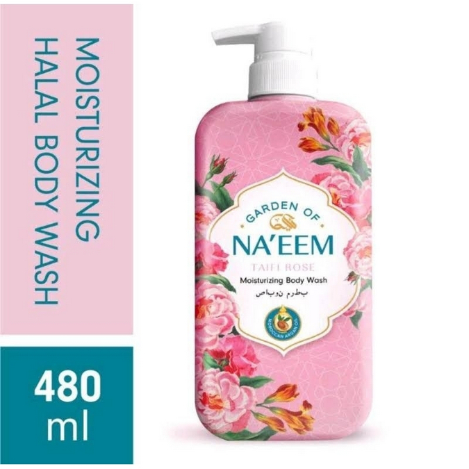 GARDEN OF NA'EEM Moisturizing Body Wash 480ml ❤ jselectiv ❤ Sabun Mandi (Body Wash) NA'EEM