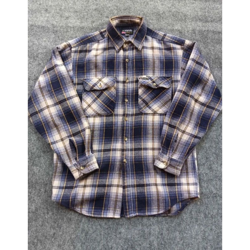 Flanel veterano wool original 100% by wrangler