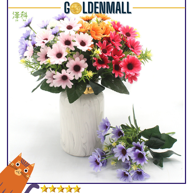 Bunga Buket Chrisanthemum Krisan Hias Properti Foto Produk Studio Artificial Flower BG11