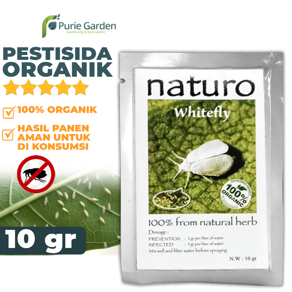 Pestisida Naturo Organik 100% Pembasmi Hama 10gr PG KDR