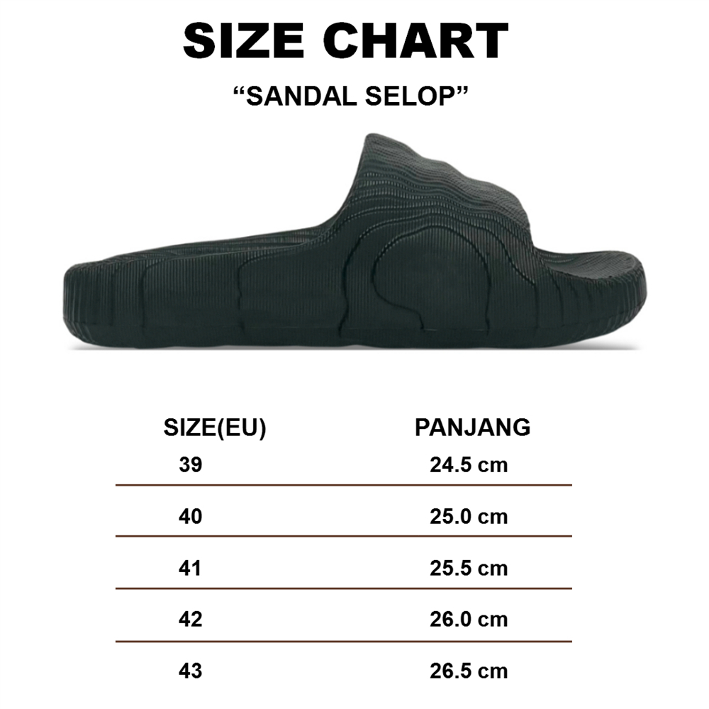 【COD &amp; Barang ready】Sandal Selop Wanita Adilette 23 Terbaru Rumah Slipper Empuk Nyaman Sandal Slide Pria Couple Wanita Dewasa Slide