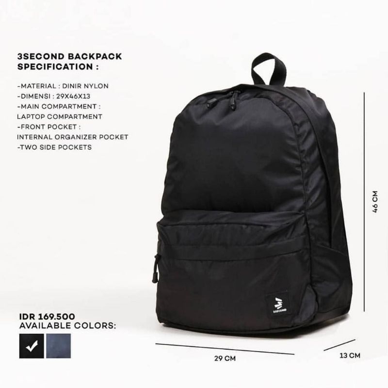 RANSEL 3SECOND DAYPACK ORIGINAL