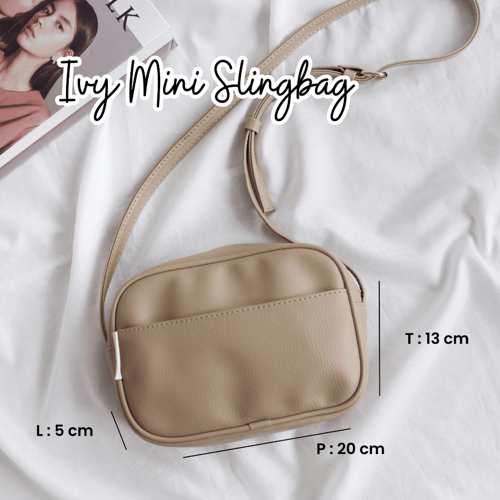 Ivy Mini Slingbag - Tweelyforbag - Tas Selempang Wanita - Tas Wanita