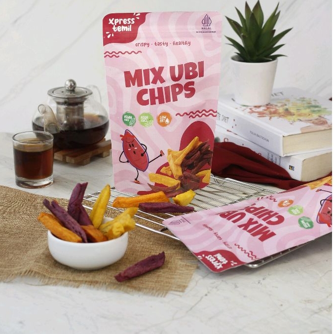 

Xpresstemil Keripik Mix Ubi 3 Varian Kemasan Pouch Ubi ungu ubi madu ubi cilembu