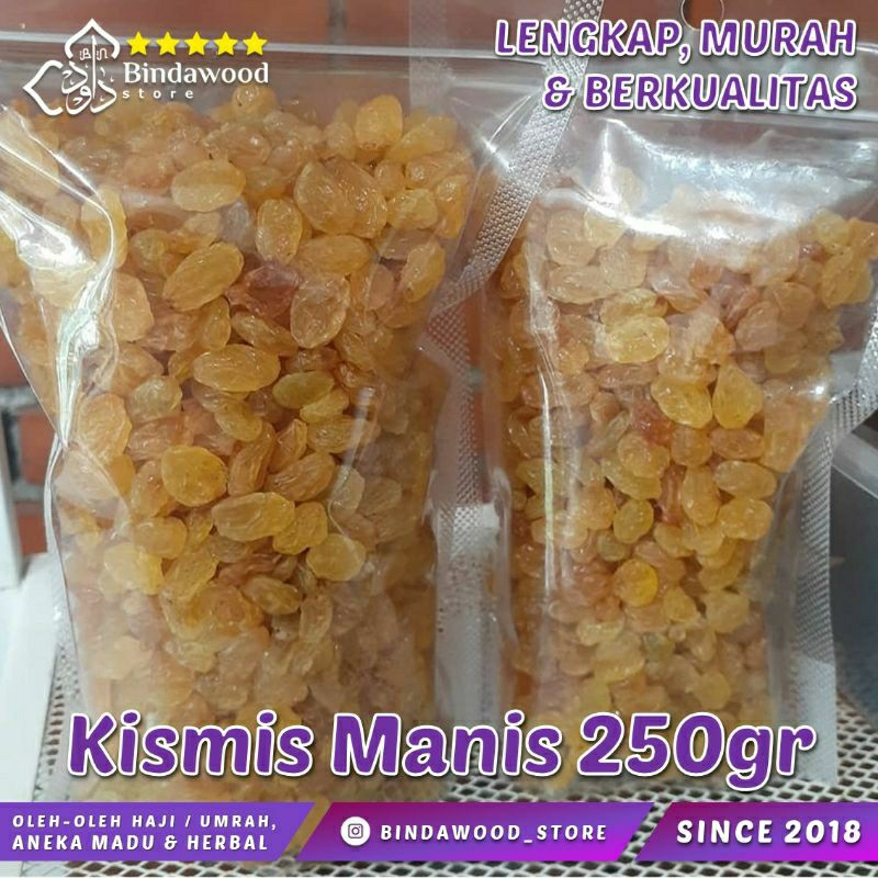 

Kismis Manis 250 gr