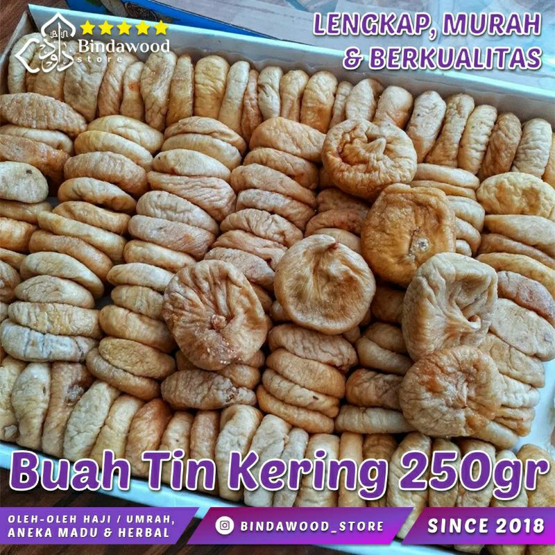 

Buah Tin Kering 250 gr / Buah Ara Kering