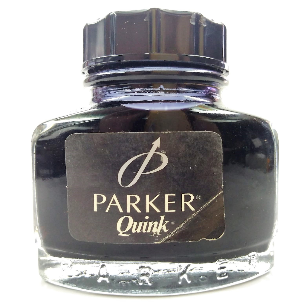 

tinta PARKER QUINK hitam black ink 57ml untuk fountain pen pena klasik