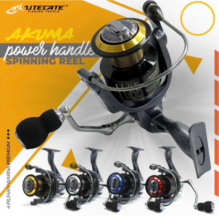 Reel Pancing Utecate Akuma 6000 power handle murah