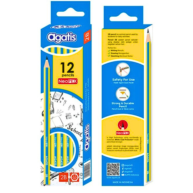 

Pensil 2B AGATIS NEOPEX Eco (023062)