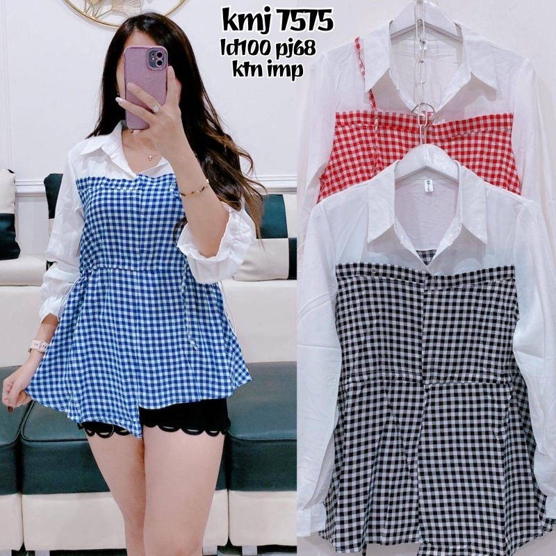 kmj 7575 kemeja Ktn import