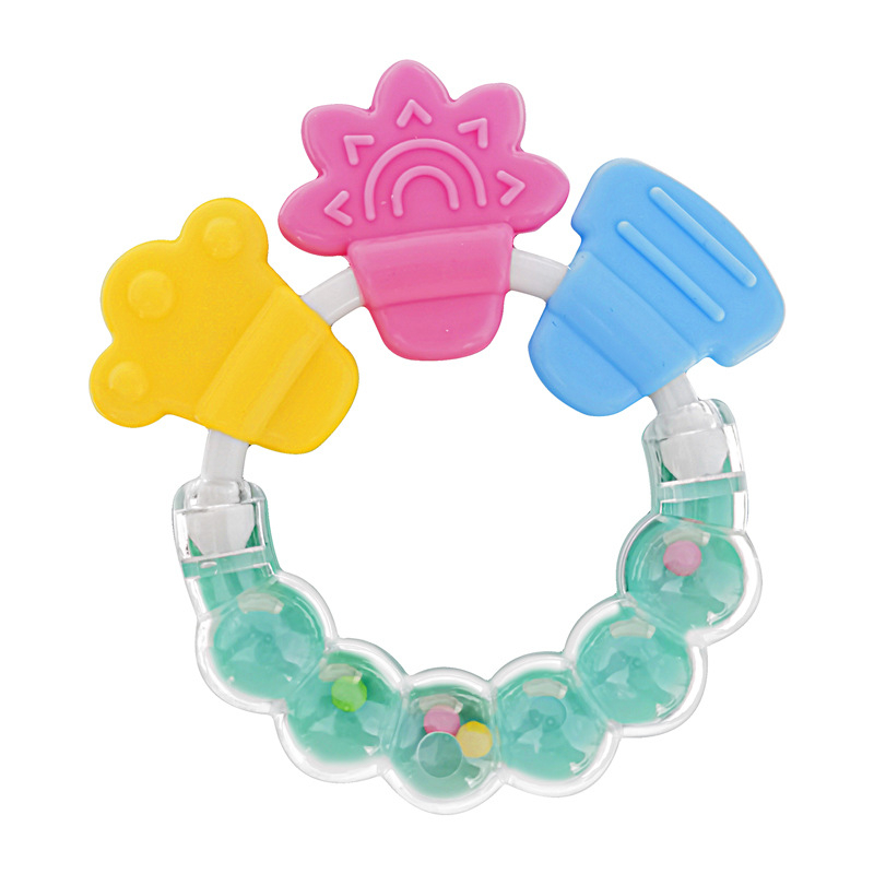 [BIG SALE] HANDBELL TEETHER/ rattle genggam bayi/ Gigitan Empeng/ mainan gigitan bayi/ kerincingan bayi