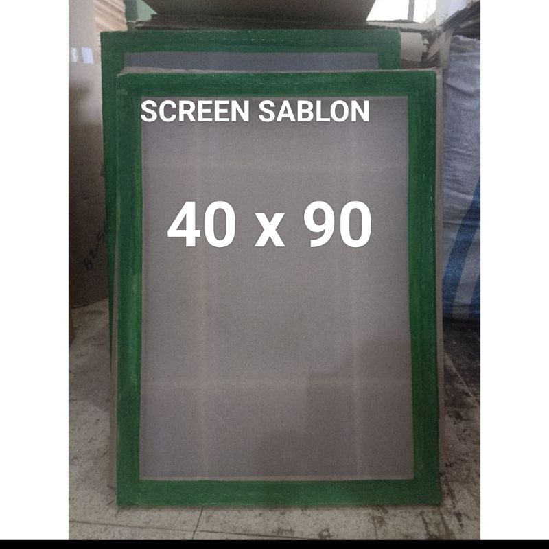

SCREEN SABLON UK. 40x90 ( Pilih Varian Jenis Kain Screen nya / T )