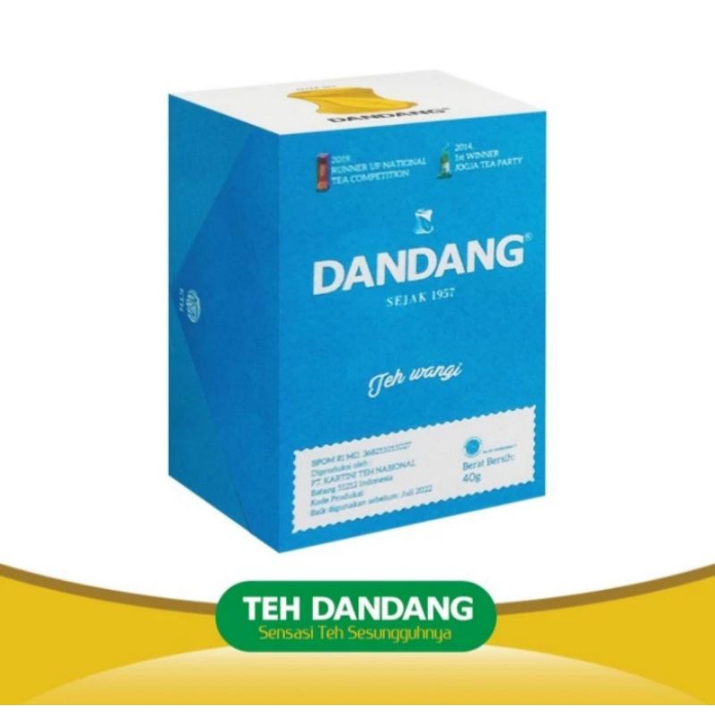 

Teh Dandang Biru 40gr (1slop isi 10pcs)