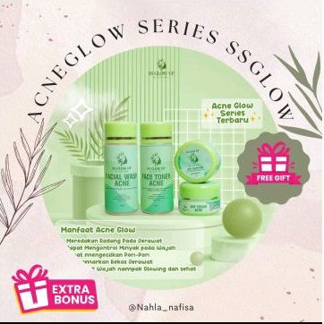SS GLOW UP BY SARTIKA DIMAN / GLOW UP PERFECT ACNE ( FREE GIFT )