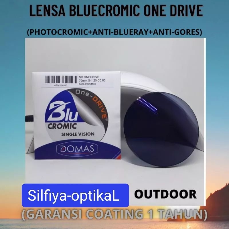 LENSA BLUECROMIC ONE DRIVE DOMBA MAS, KACAMATA BLUECROMIC NIGHT DRIVE LENSA BLUECROMIC OPTI FOG