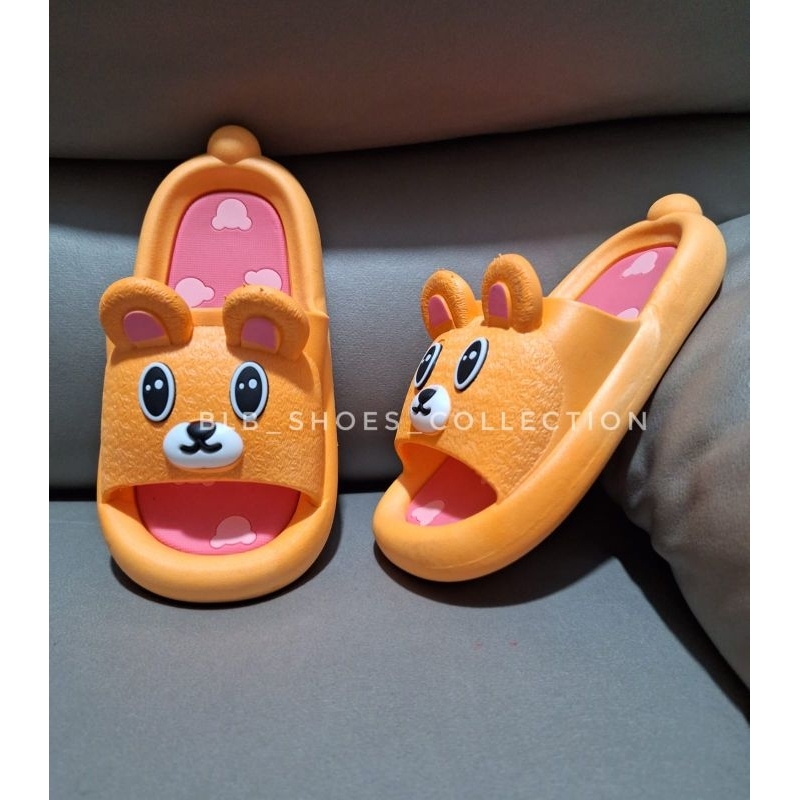 Sandal Anak Bear Sandal Selop Anak Perempuan laki laki Sandal Karet Anak Unisex Import Sandal Slop Anak Slip On Terbaru