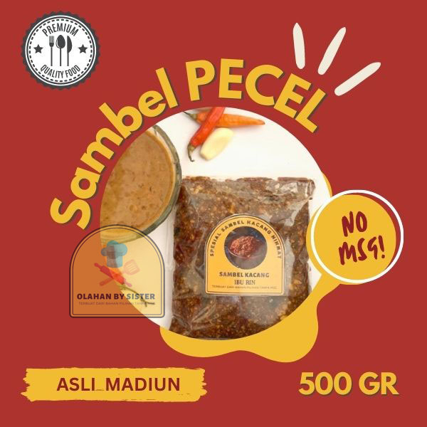 

Sambel Pecel Asli MADIUN MAGETAN 500gr ( ASLI )