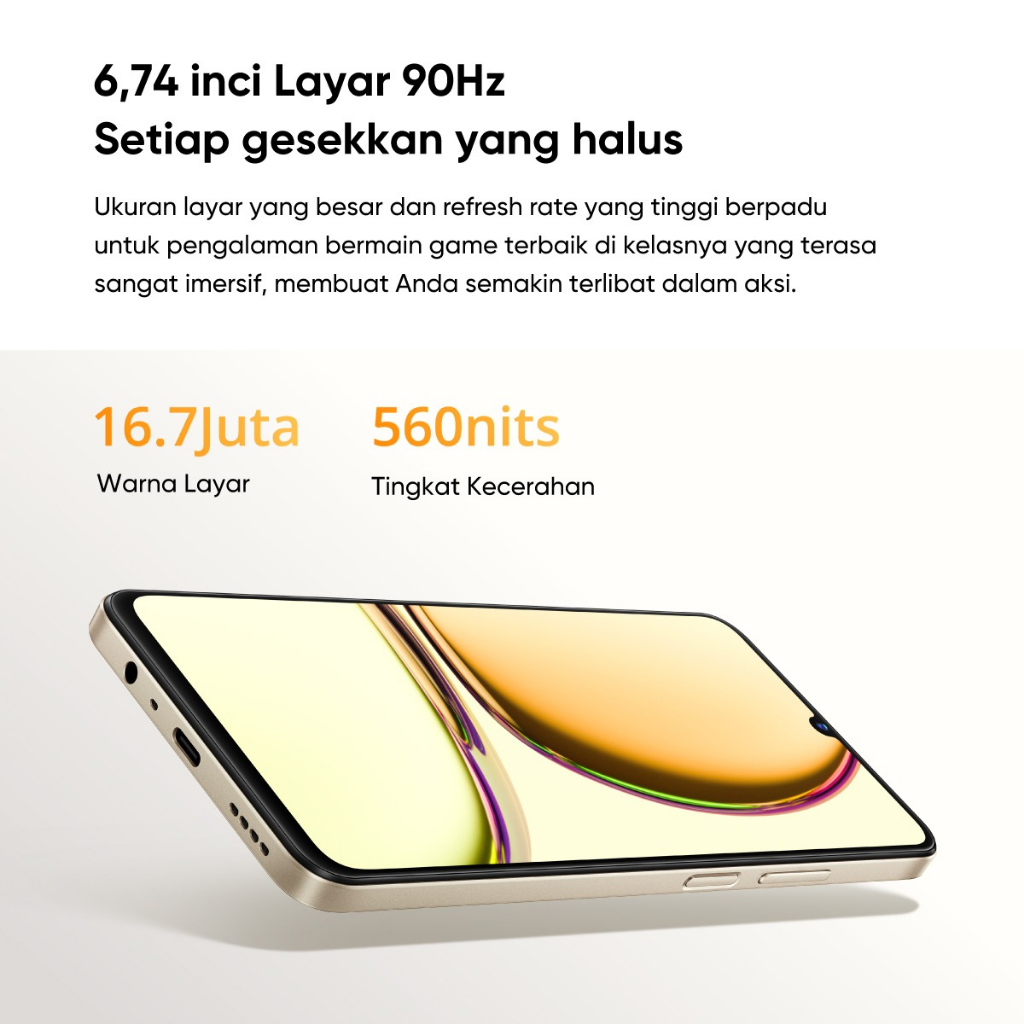Realme C53 6/128 GB - Garansi Resmi