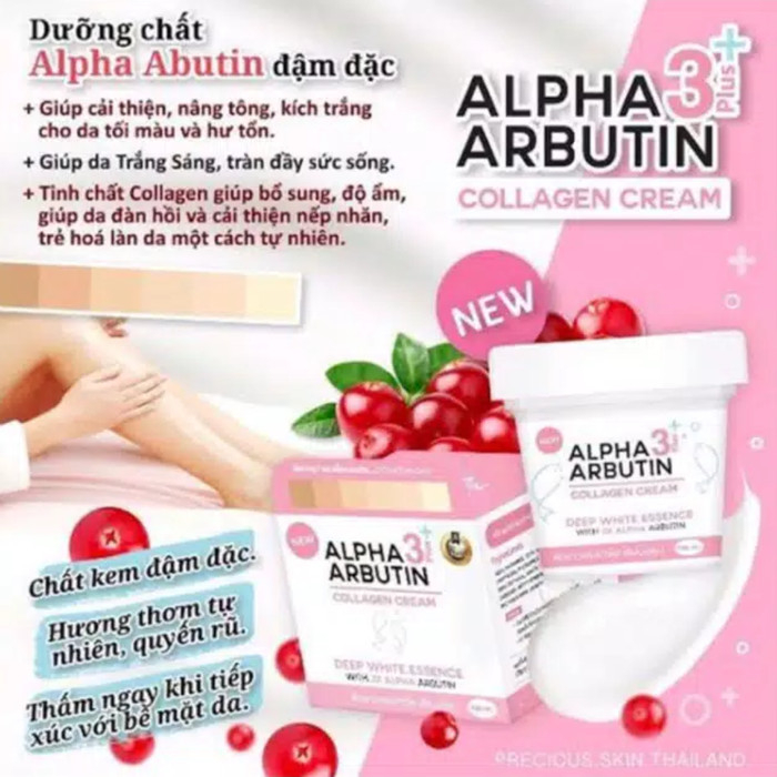 alpha arbutin collagen 3 plus cream