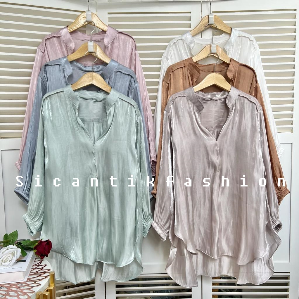 Kemeja Blouse Wanita / Shirt Wanita / Blouse Model Kekinian