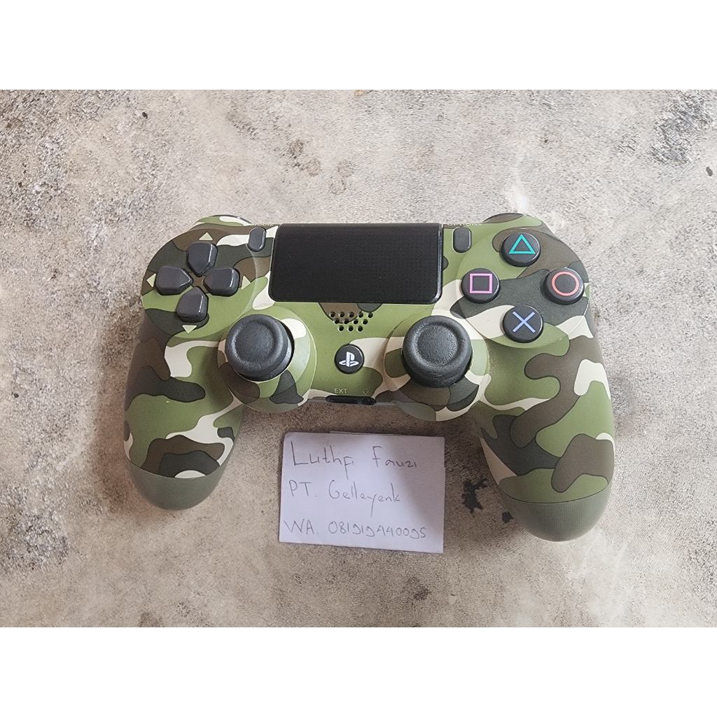 Stik Stick PS 4 PS4 DS4 Green Army Camo Limited Edition Original OM