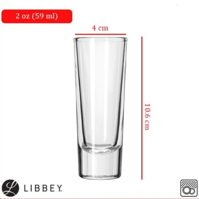 Gelas Shooter Libbey Crisa sloki 2 oz