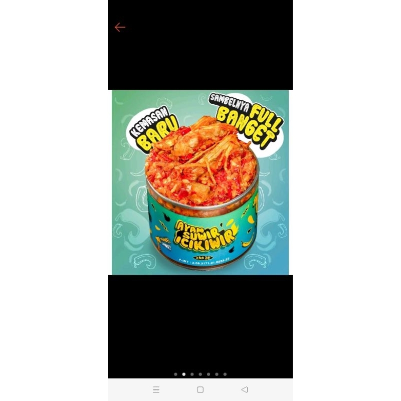 

Eatsambel - Ayam Suwir Icikiwir 200g