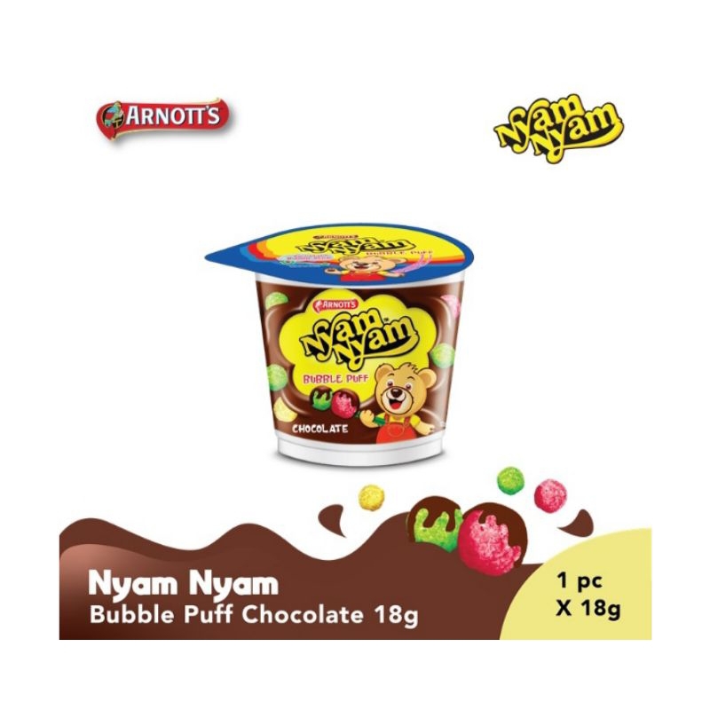

Nyam-Nyam Buble Puff Chocolate /Strawberry