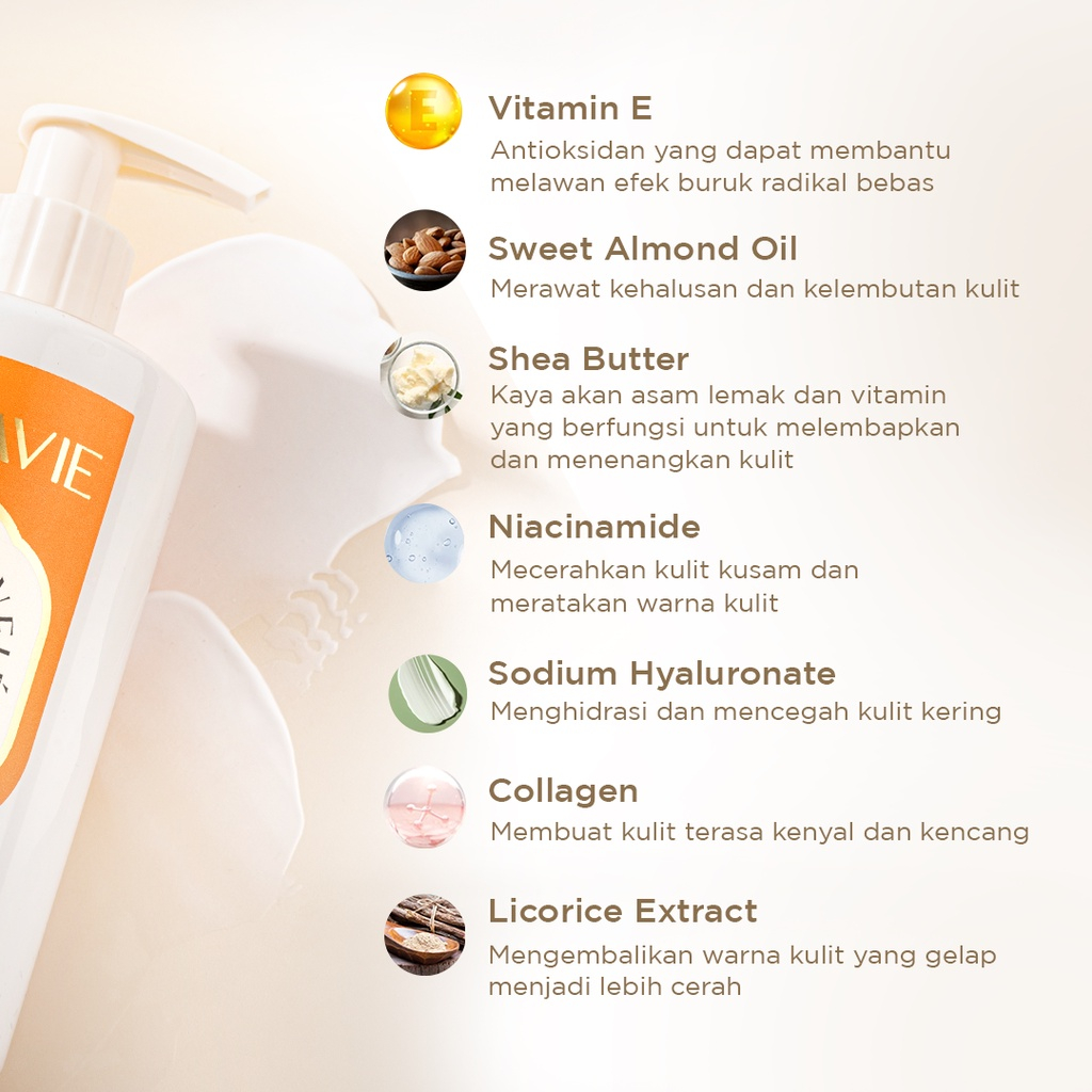 BONAVIE Whitening Body Lotion 250gr