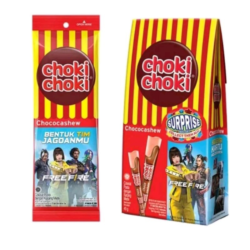 

coklat choki choki isi 4 x 9gr, coklat