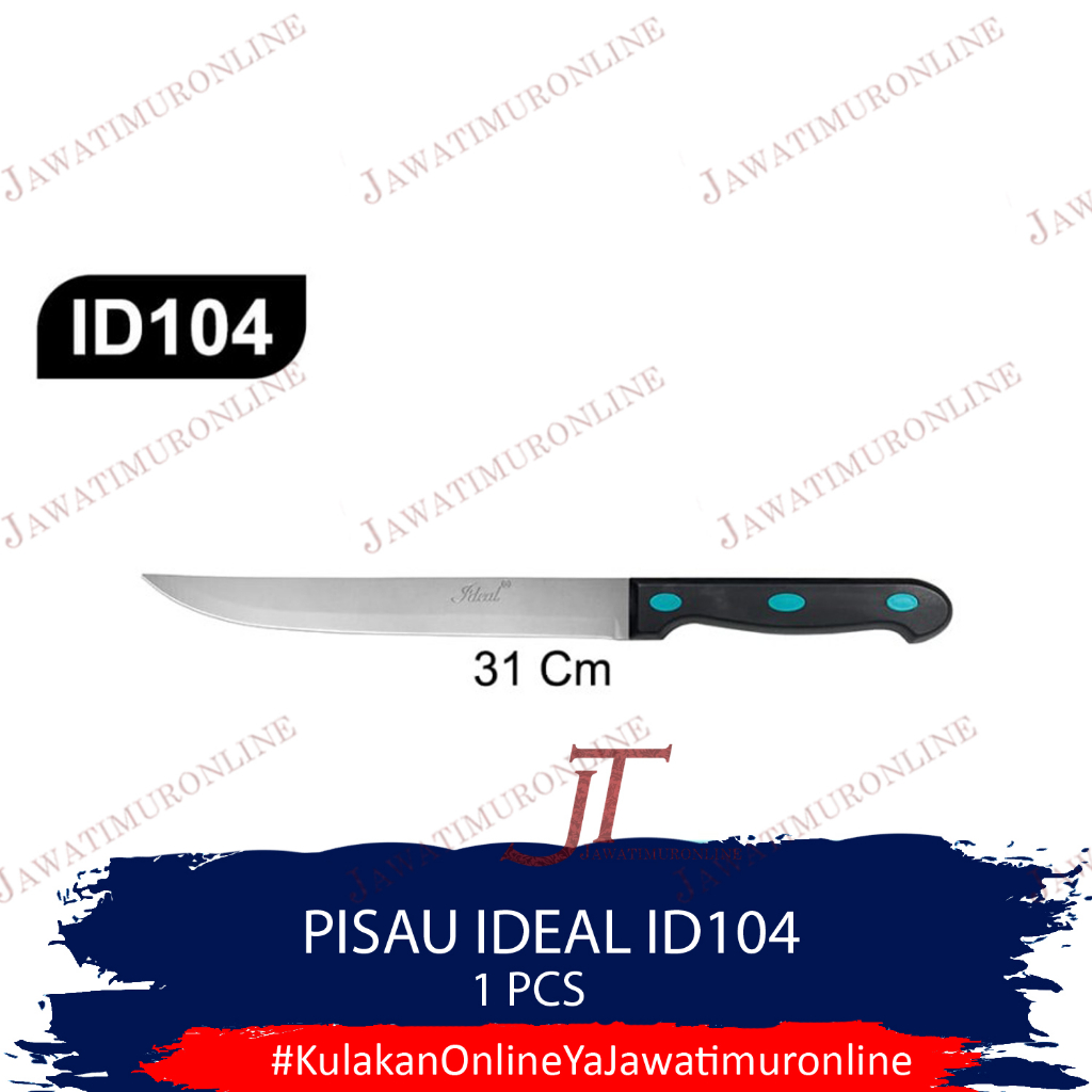 Pisau Iris IDEAL ID104 - Pisau Dapur IDEAL ID 104 Stainless Steel Spesial Quality