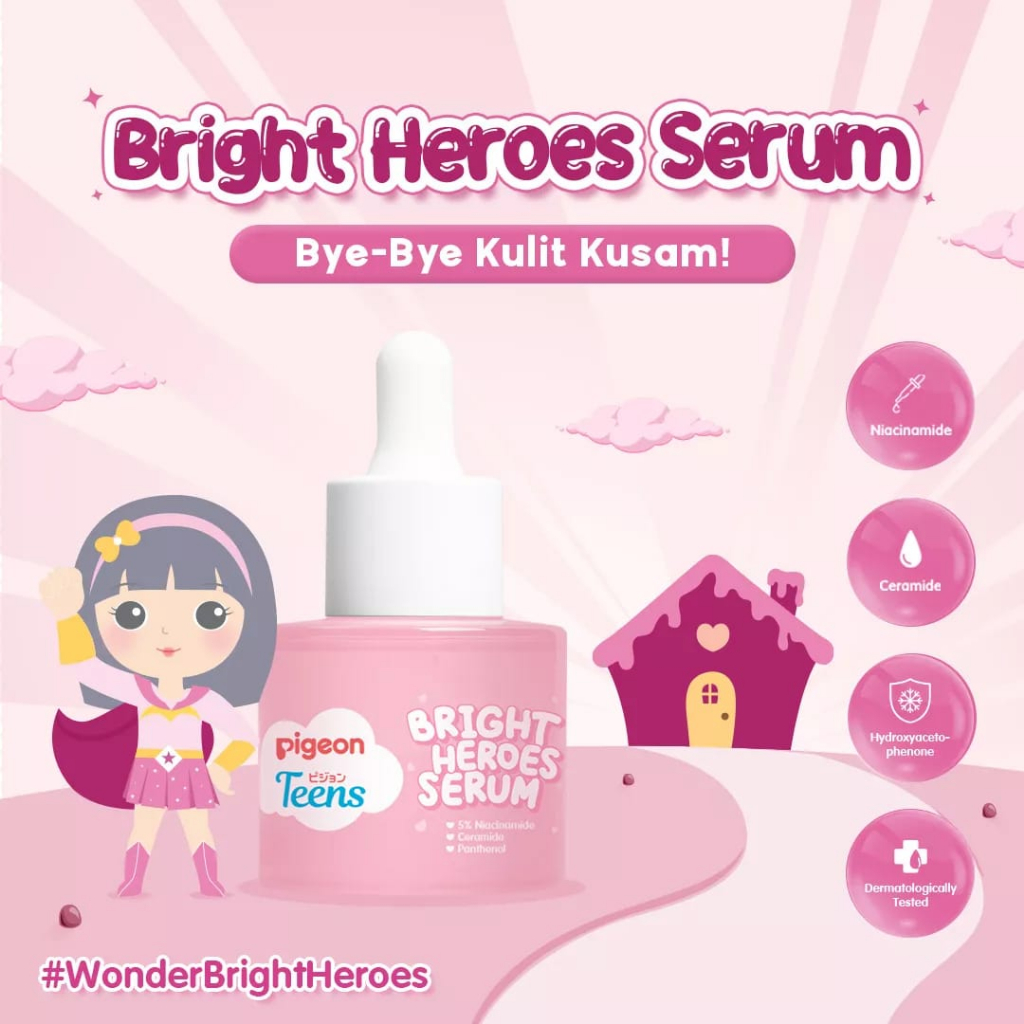 PIGEON TEENS BRIGHT HEROES SERUM 20ML