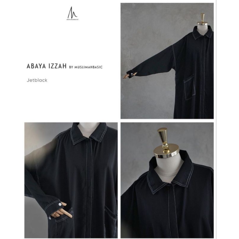 IZZAH ABAYA  by MUSLIMAHBASIC.ID