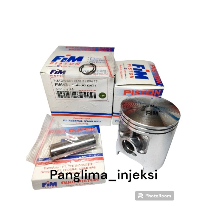 seker seher piston kit RX king os ukuran 100 dan 150 FIM seher set rx king