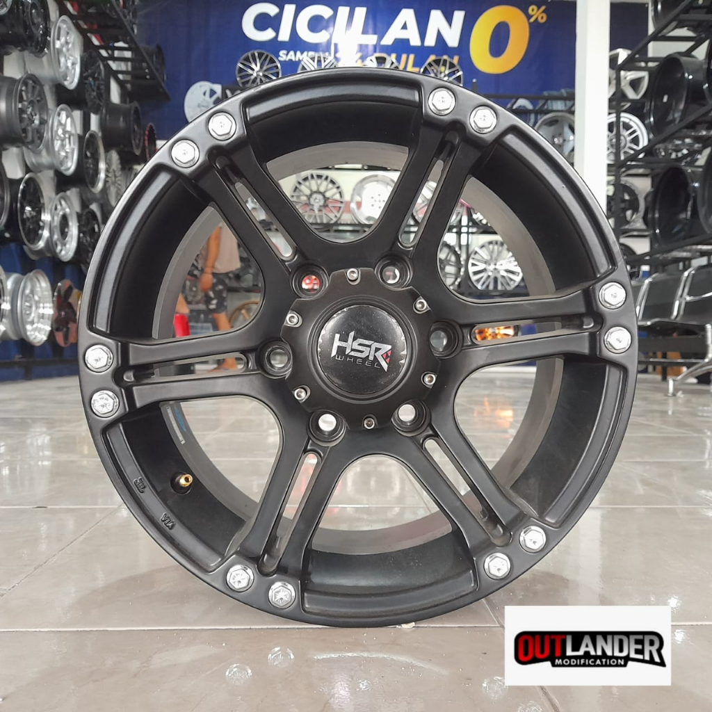Velg Offroad Ring 15 Hsr Type Kizu Untuk Panther Dmax Triton Strada Pelek Racing