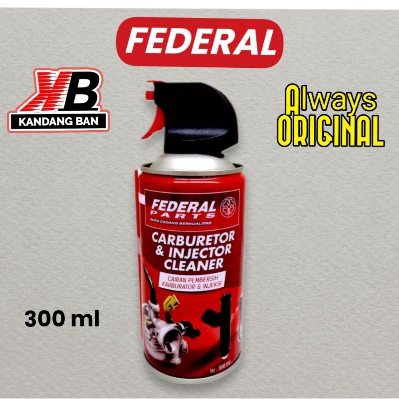 CARBURATOR &amp; INJECTION CLEANER FEDERAL 300 ML ,100% ORIGINAL