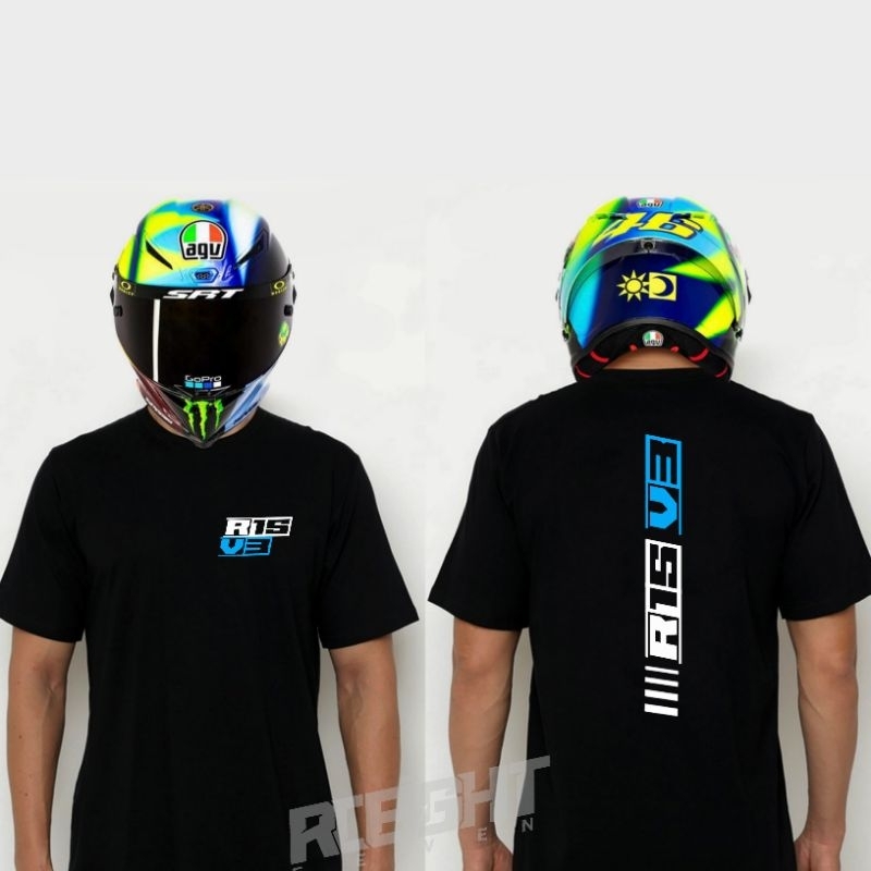 Tshirt kaos yamaha R15 V3 terbaru